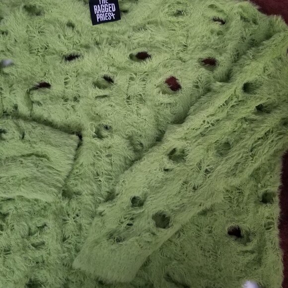 Ragged Priest Green Haze Knit Sweater - Picture 3 of 4